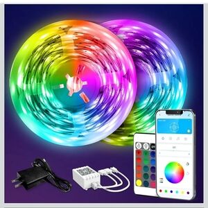 DAYBETTER LED Strip Lights 130ft Lights Strip for Bedroom, Desk, Indoor Room Bed